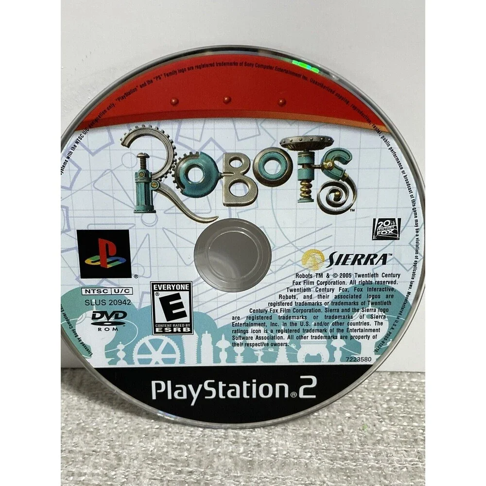 Robots (PlayStation 2, 2005) PS2 Game Disc Only